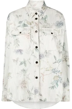 FORTE FORTE Camisa manga larga con estampado floral
