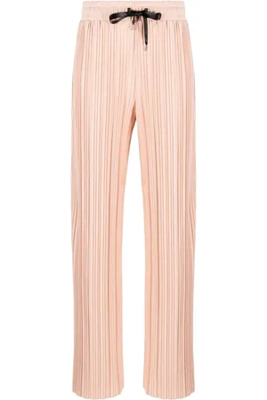 Liu Jo Pantalones plisados con cordones en la pretina