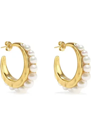 Goossens Arracadas con detalle de perlas
