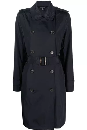 Ralph Lauren Gabardina con doble botonadura