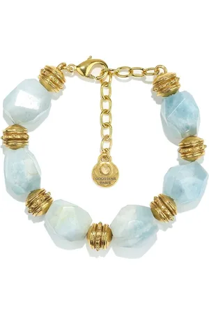Goossens Pulsera Syracuse con aguamarina