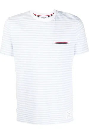 Thom Browne Camisa con rayas estampadas