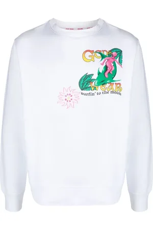 GCDS Sudadera con estampado gráfico