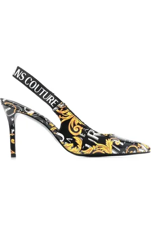 VERSACE Zapatillas con logo estampado