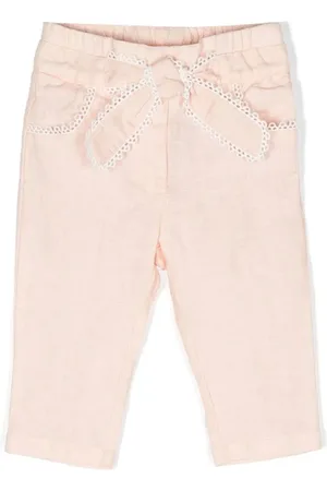 Chloé Pantalones rectos con bolsillos