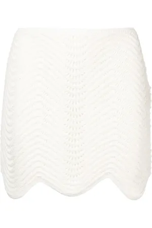 Casablanca Falda corta de crochet