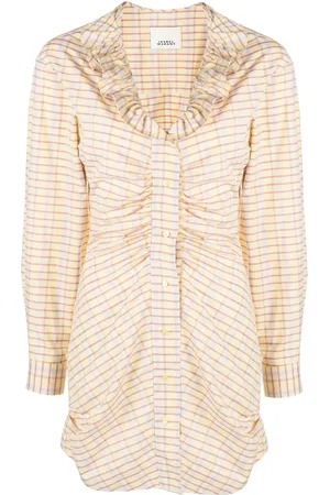 Isabel Marant Vestido camisero Coral