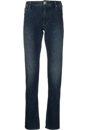 Emporio Armani Skinny jeans de tiro bajo