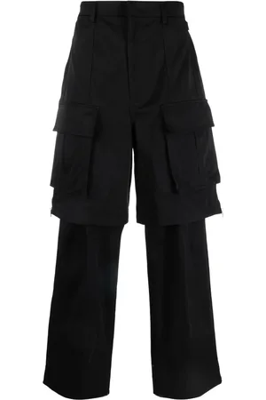 JUUN.J Pantalones cargo con diseño recto