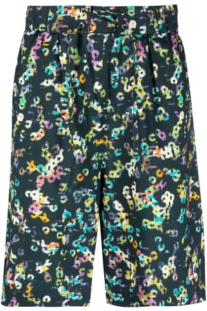 Isabel Marant Shorts con estampado gráfico
