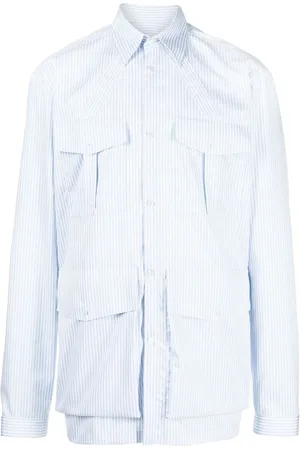 EgonLab Camisa con múltiples bolsillos cargo