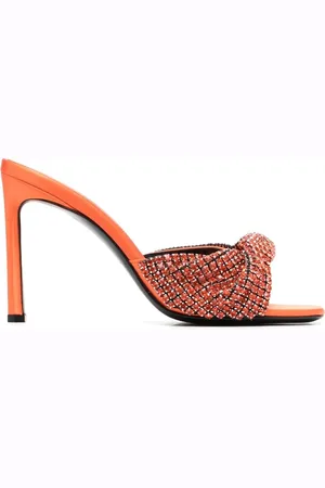 Sergio Rossi Mules con detalles de cristal de x Evangelie Smyrniotaki