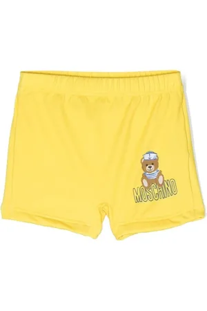 Moschino Shorts de playa con estampado Teddy Bear