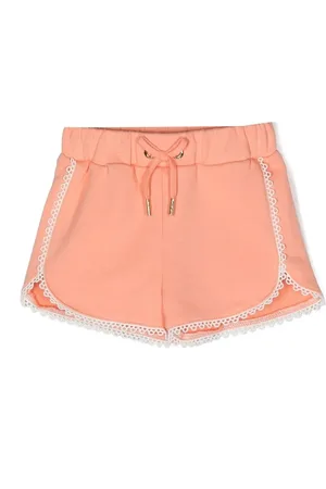 Chloé Shorts con cordones en la pretina