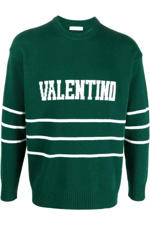 VALENTINO GARAVANI Suéter con logo en intarsia
