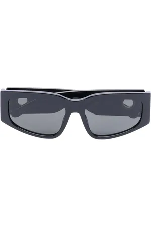 Linda Farrow Lentes de sol con armazón rectangular