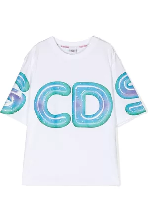 GCDS Playera con logo estampado
