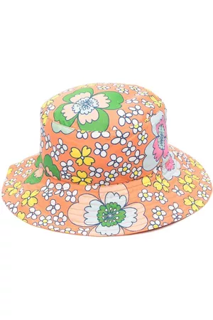 Stella McCartney Gorro de pescador con estampado floral