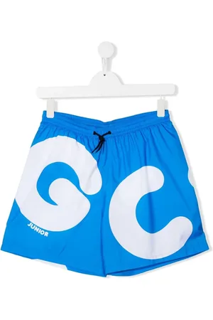 GCDS Shorts de playa con logo estampado