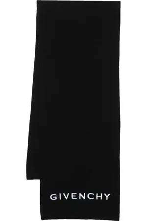 Givenchy Bufanda tejida con logo en intarsia