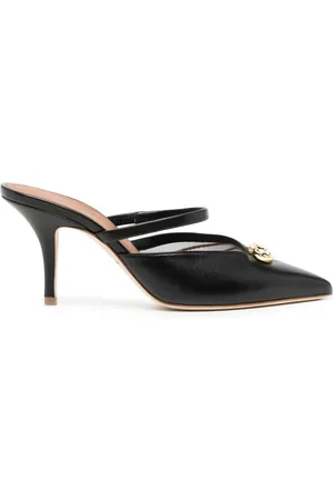 MALONE SOULIERS Zapatillas con placa del logo y tacón de 70mm