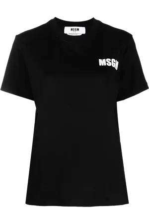 Msgm Playera manga corta con logo estampado