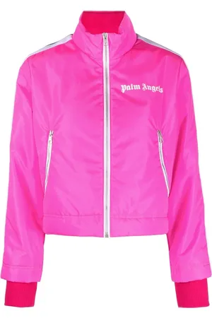 Palm Angels Chamarra ligera con logo estampado