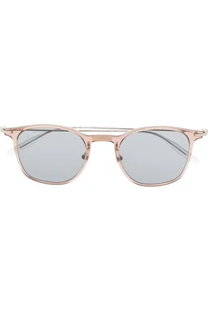 Montblanc Lentes de sol con armazón rectangular