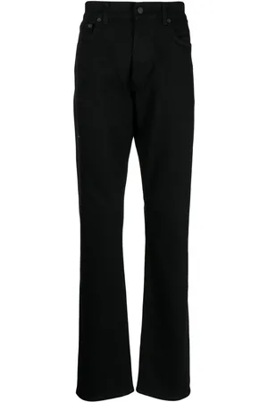 Dunhill Pantalones rectos con diseño de cinco bolsillos