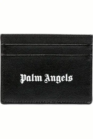 Palm Angels Tarjetero con logo estampado