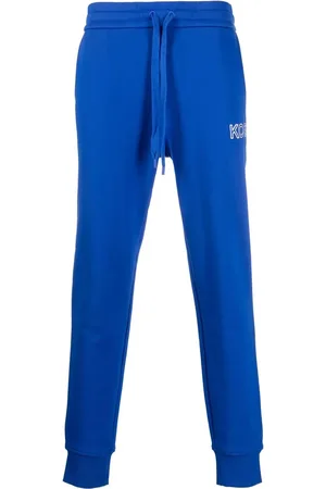 Michael Kors Pants tapered con logo bordado