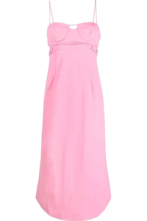 Simkhai Vestido midi con aberturas