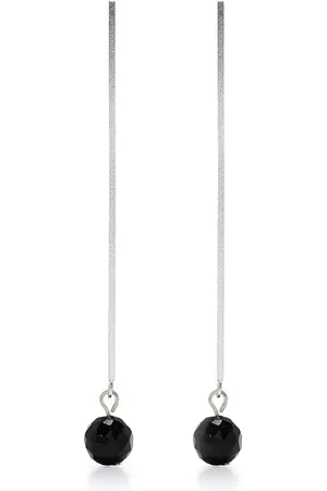 HSU JEWELLERY LONDON Aretes con línea larga