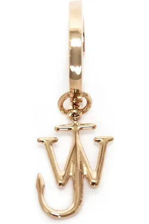 J.W.Anderson Arete ear-cuff con iniciales JW. y motivo Anchor
