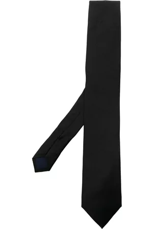 corneliani Corbata satinada con extremo en punta