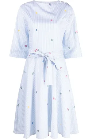 Kenzo Vestido con motivo estampado