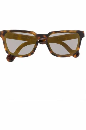 Moncler Lentes de sol con armazón cuadrada
