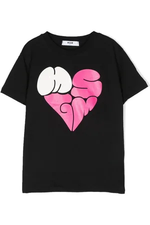 Msgm Playera con logo bordado