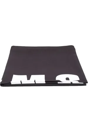 Msgm Toalla con logo estampado
