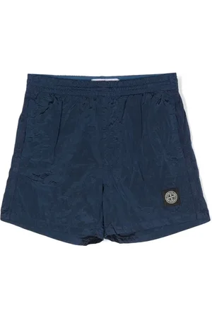 Stone Island Shorts con parche del logo
