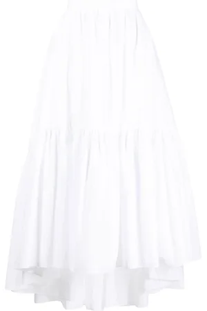Patou Falda midi con cintura alta