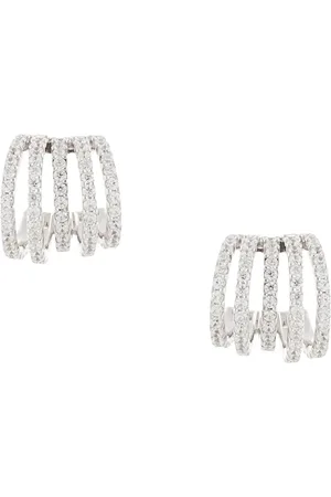 APM Monaco Aretes con detalles de cristales