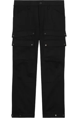 Burberry Pantalones cargo con diseño recto