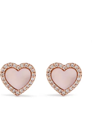 APM Monaco Aretes con dije de corazón