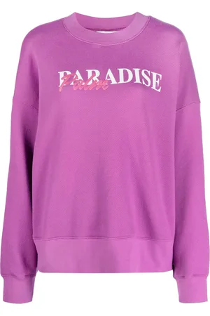 Palm Angels Sudadera con eslogan estampado