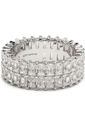 APM Monaco Anillo con detalles de cristal