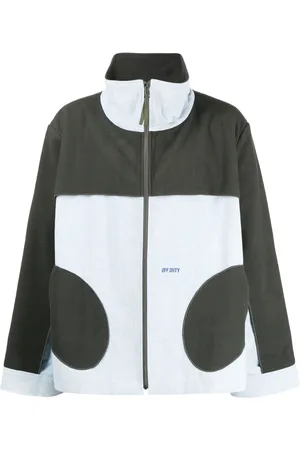 Off-Duty Chamarra bomber con diseño color block