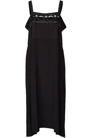 Maison Margiela Vestido midi bordado