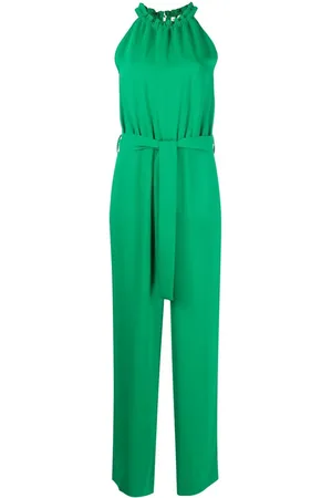 P.A.R.O.S.H. Jumpsuit con cuello halter y cinturón