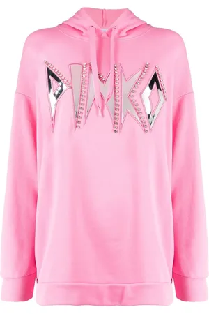 Pinko Hoodie con logo espejado